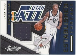 2017-18 Panini Absolute Dante Exum Game Used Jersey Card #/199 #ET-DEX - Picture 1 of 2
