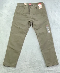 Levis XX Chino Standard Taper Hose Herren Größe 34x30 dunkelgrün - Bild 1 von 16