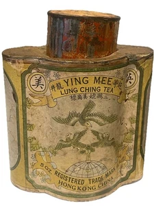 Ying Mee Tea Co Vintage Lung Ching Tea VERY RARE from late 1800s - Picture 1 of 5