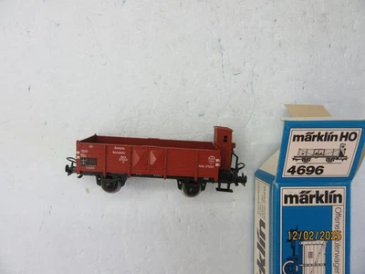 HO - Marklin 4696 Gondola with Brakemans Cabin of the DR - LNIB - Image 1 of 4