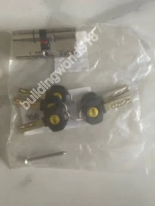 Yale Platinum 35-35 llave giro 3 estrellas alta seguridad euro bloqueo anti a presión 5 teclas - Imagen 1 de 1