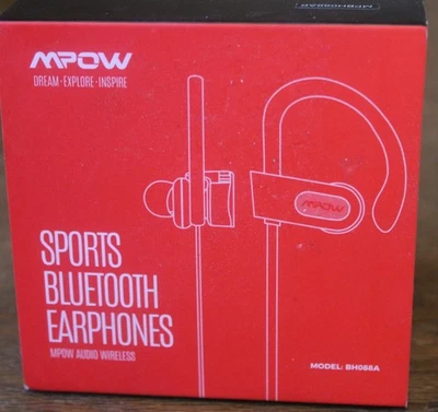 Auriculares inalámbricos Bluetooth Mpow Flame gancho estéreo para oreja Foto 1 de 4