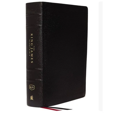 Thomas Nelson King James Study Bible Genuine Leather KJV Full Color Edition Foto 1 de 4
