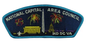 National Capital Area Council MD (Writing On Back) CSP BLU Bdr (VT1544) - Picture 1 of 2