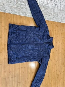 Patagonia Giacca Uomo M Navy Nano Puff PrimaLoft Isolata Full Zip Invernale 84212 - Foto 1 di 12