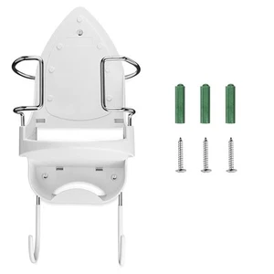 Iron Board Hanger Wall Mount Electric Iron Holder Iron and Ironing Board Stor... - Picture 1 of 7