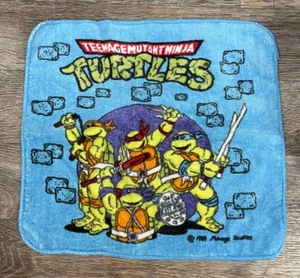 Vintage 1989 Teenage Mutant Ninja Turtles TMNT Jay Franco Waschlappen Gesicht Handtuch - Bild 1 von 5