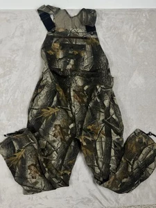 Liberty Camo Bib Overalls Men’s Size 40 Regular Real Tree Hardwoods Hunt - Picture 1 of 11