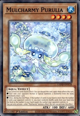 Mulcharmy Purulia - 1st Edition L5DD-ENY18 - NM - YuGiOh - Image 1 of 2