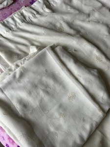Handmade Curtains From Egypt Set of 2 - Picture 1 of 8