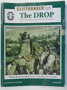 "GREEN BERET" THE DROP MAGAZINE, SPRING 2009 ISSUE, SPECIAL FORCES ASSOCIATION - Picture 1 of 1