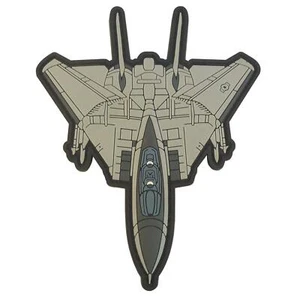 grumman f-14 tomcat fighter US navy squadron top gun PVC caoutchouc 3D crochet patch - Photo 1/6