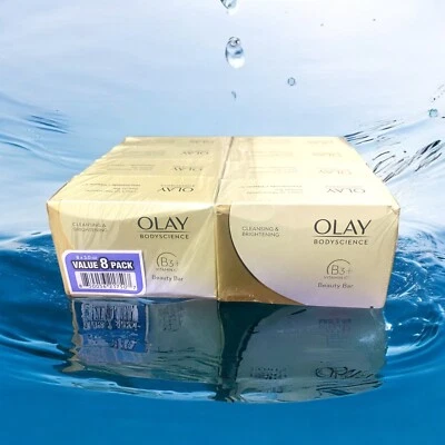 Olay Body Science Soap B3 and Vitamin C Niacinamide Beauty Bar 8 soap bars - Image 1 of 3
