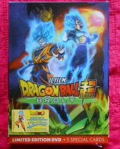 dragon ball broly limited edition dvd+5 cards akira toriyama vegeta freezer goku - Picture 1 of 1