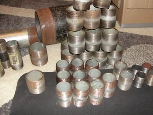 Rohrnippel aus verzinktem Stahl - Bild 1 von 6