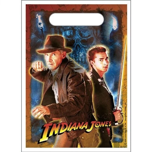 Bolsas de golosinas de fiesta de cumpleaños Indiana Jones 8 piezas ¡muy difíciles de encontrar!! Foto 1 de 1