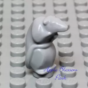NEW Lego Animal LIGHT BLUISH GRAY RAT Castle Rodent/Mouse Harry Potter Scabbers - Picture 1 of 10