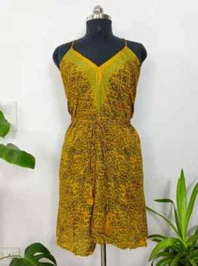 10 Pcs Boho Recycled Silk Magic Summer Maxi Dress Beach Cover Wear Dress - Picture 1 of 4