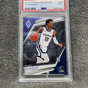 JA MORANT 2019 PANINI CHRONICLES PHOENIX #580 RC PSA 9 MINT ROOKIE - Picture 1 of 4