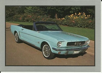 Tarjeta Mustang convertible 1965 - de 1992 "Ford Motorsport" conjunto Foto 1 de 2