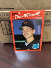 1990 Donruss Ben McDonald RATED ROOKIE Card #32 ERROR
