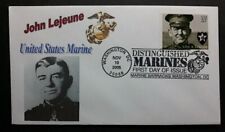 US Scott #3961, 2005 37c, Distinguished Marines John A. Lejeune,  FDC, cachet S 