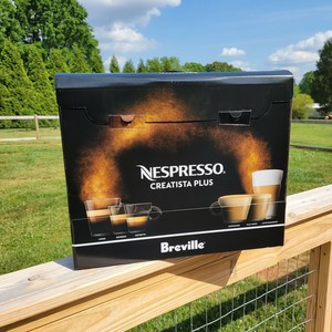 Breville Creatista Plus Nespresso Espresso Machine BNE800BSS Stainless Steel