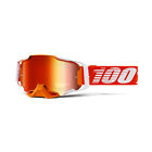 100 % Armega Brille Regal rot verspiegelte Linse Offroad Motorrad Motocross Brille