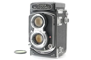 [Exc+5] Minolta Autocord TLR 6x6 Rokkor 75mm f/3.5 Film Camera From JAPAN - Picture 1 of 10