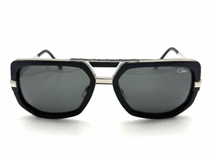 Cazal 662/3 Sonnenbrille 002 mattschwarz-silberfarben/graue Gläser mit Farbverlauf 60 mm - Bild 1 von 8