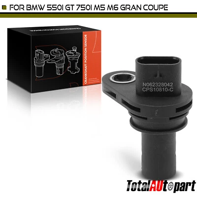 Crankshaft Position Sensor for BMW 750i 2013-2019 750Li M6 Gran Coupe F10 X5 X7 - Image 1 of 4
