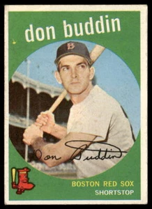 1959 Topps #32 Don Buddin - Picture 1 of 2
