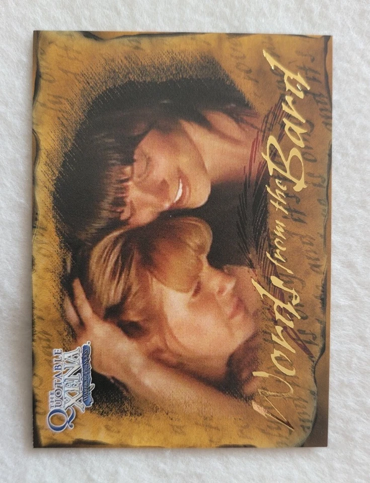 Rittenhouse The Quotable Xena Words from the Bard Trading Card B-2  - Image 1 of 1