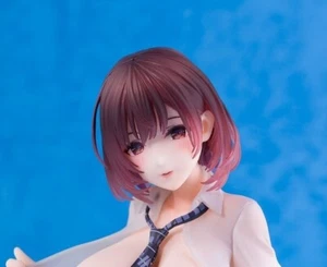 PURE Expose Koyomi Aikaze JK High school girl 1/5 Scale Figure 190mm Used Japan - Picture 1 of 7