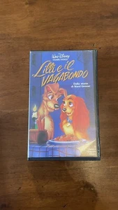 CLASSICI DISNEY LILLI E IL VAGABONDO VHS PRIMA EDIZIONE OTTOBRE 1990 SIGILLATA - Foto 1 di 3