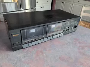 Vintage TEAC W-300 Dual Band Deck Kassettenspieler - rechter Player kein Ausgang - Bild 1 von 12
