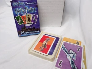 Mattel HARRY POTTER "MagiCreatures" Card Game 2003 No Manual - found online - Picture 1 of 5