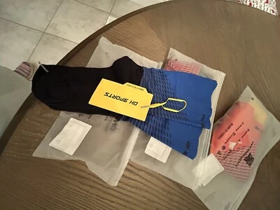 3 PAIRS ! Cyling Socks Anti Slip Silicone Hi-Tech Fabrics PRO's Choice Men Women - Image 1 of 4