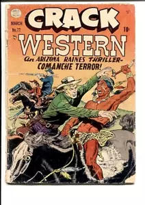 CRACK WESTERN 77 GD+ CRANDALL MORISI 1952 - Imagen 1 de 2