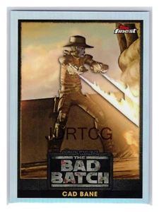 Star Wars Topps Finest Bad Batch 2022 BB-14 Cad Bane - Imagen 1 de 2