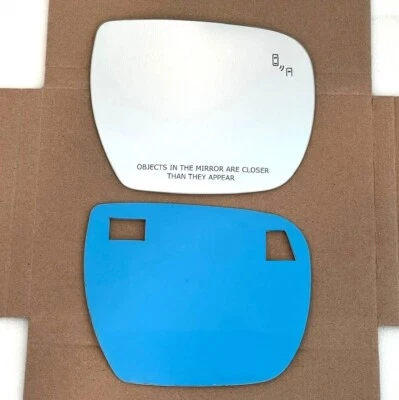 Зеркальное стекло BLIND SPOT для 2015–2017 Kia K900 со стороны пассажира справа + КЛЕЙ - Изображение 1 из 2