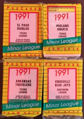 1991 ProCards MIDLAND ANGELS Minor League UNOPENED Team Set B2018711 - Image 1 of 4