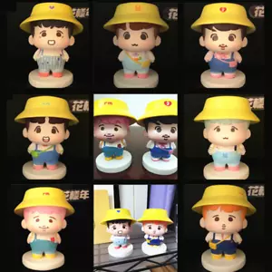 Figura Bangtan JIN JIMIN JHOPE SUGA V JK Muñeca Juguete Adornos de Escritorio Topper Pastel - Imagen 1 de 19
