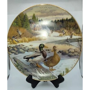 Bart Jerner ~ “The Mallard” ~ Edwin M Knowles China ~ #3270E ~ 1986 - Imagen 1 de 7