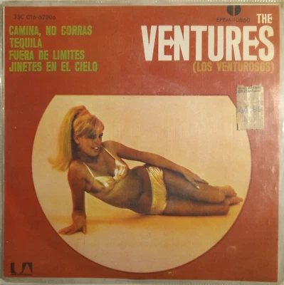 THE VENTURES - CAMINA, NO CORRAS - 1978 MEXICAN 7" EP PS, INSTRUMENTAL - Image 1 of 4