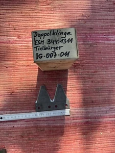 2x Hoja de cuchillo ESM original 344.131 hoja doble - Imagen 1 de 2