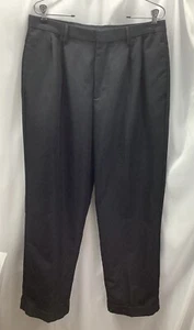 VF Jeanswear Pants Mens 32x30 Black Dress Slacks FSB231101/SB3 - Picture 1 of 8