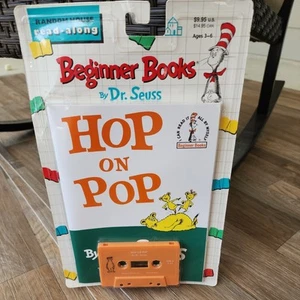 Vintage Dr. Seuss Hop on Pop Old Random House Read Along Beginner Book 1992 - Picture 1 of 6