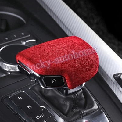 Gear Shift Knob Cover Trim For Audi A4L A5 S5 Q5 A4 S4 SQ5 RS4 RS5 Q7 2016-2024 - Imagem 1 de 4