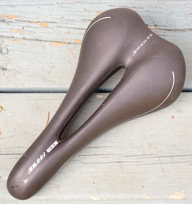 Sillín Serfas Rapide Bicicleta de Carretera Recortado Damas Mujeres Terry 145 Negro Rosa Foto 1 de 4